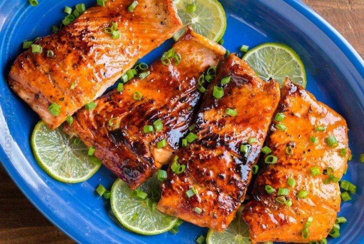 Trout in Soy Marinade