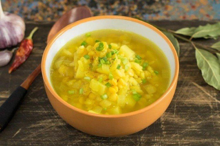 Fasten-Erbsensuppe