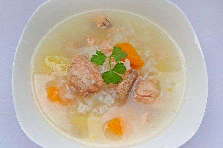 Trout Soup with Rice