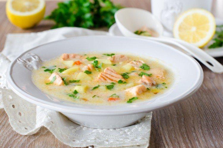 Creamy Trout Soup