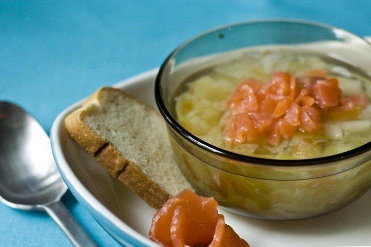 Trout and Cabbage Soup
