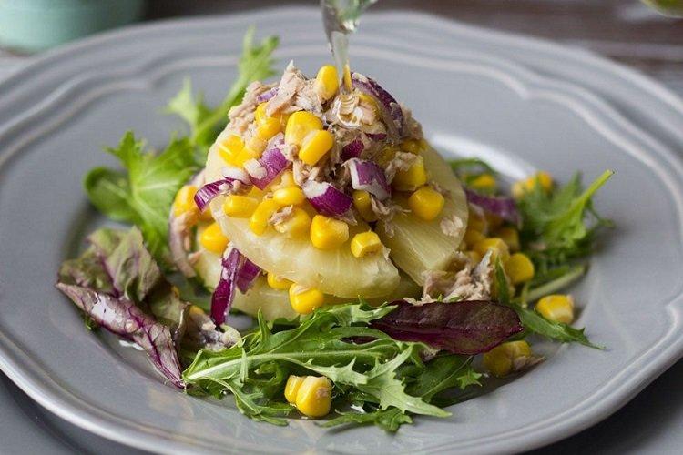 Pineapple and Tuna Salad