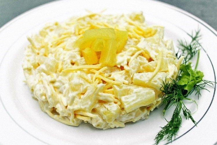 Pineapple and Cheese Salad