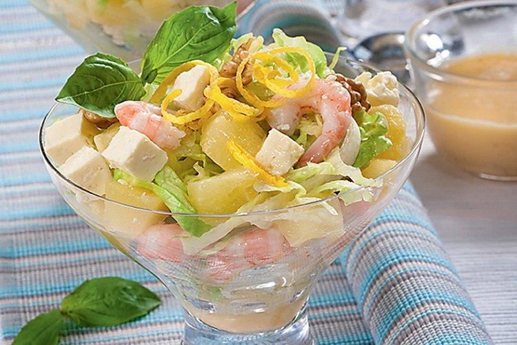 Shrimp and Pineapple Salad
