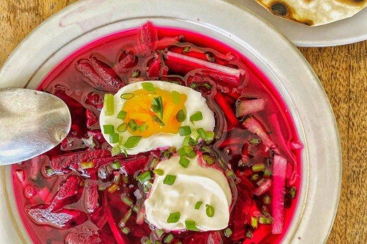 Ukrainian Cold Borscht