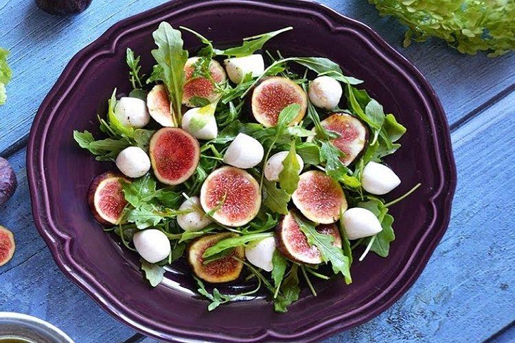 Arugula, Fig, and Mozzarella Salad