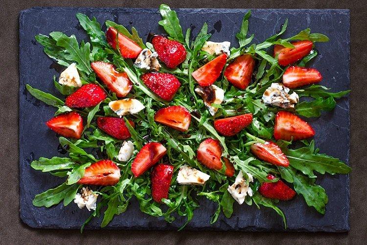 Arugula and Strawberry Salad