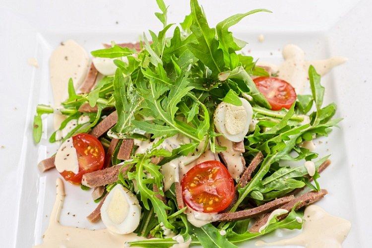 Arugula and Beef Tongue Salad