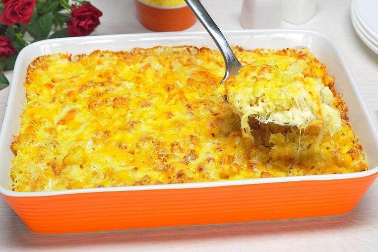 Pasta and Cheese Bake