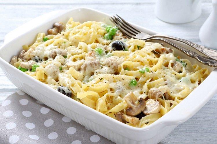 Pasta Bake with Mushrooms
