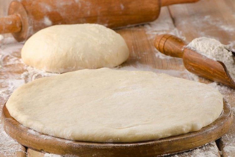 Kefir and Mayonnaise Pizza Dough