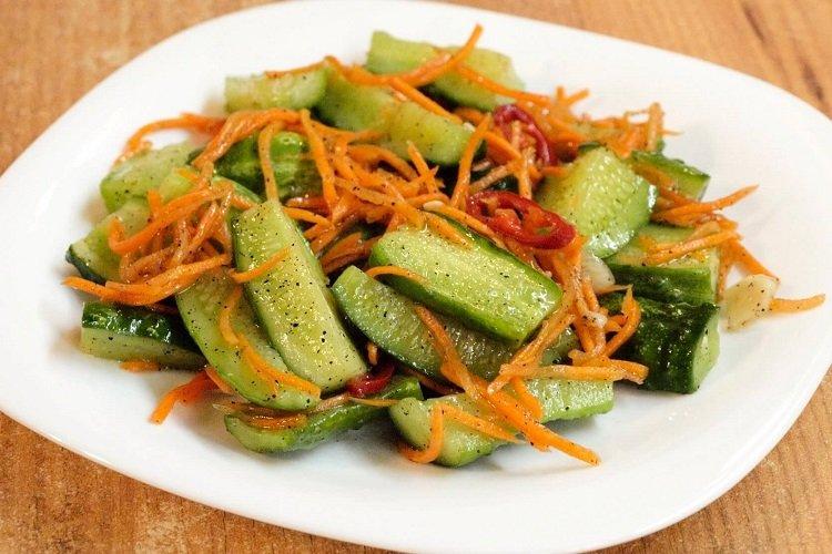 Korean-Style Lightly Salted Cucumbers
