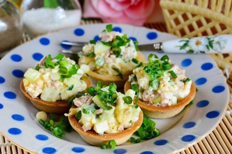 Tartaletas de hígado de bacalao