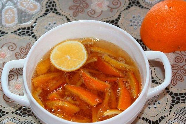 Mermelada de diente de león con limón y naranja