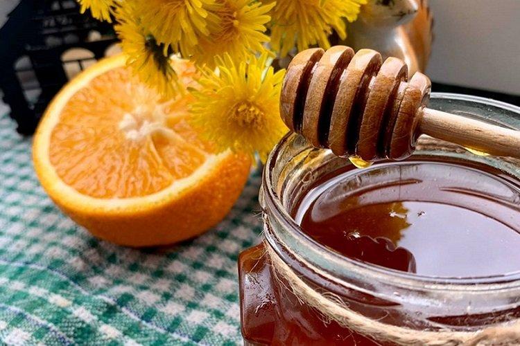 Mermelada de diente de león y naranjas