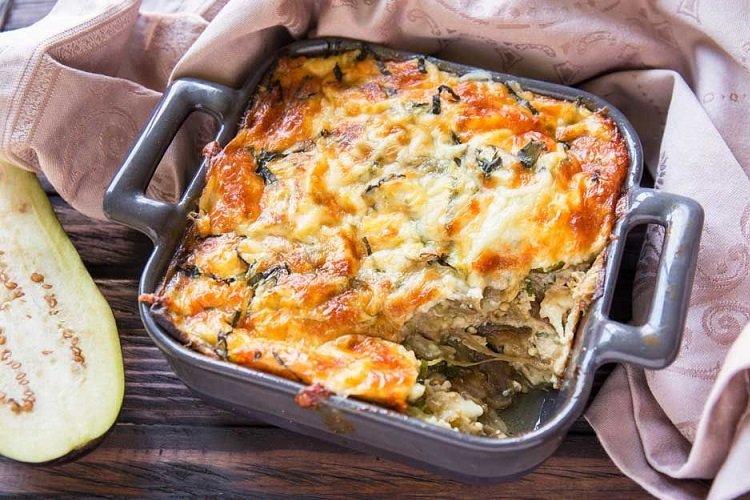 Zucchini and Eggplant Casserole