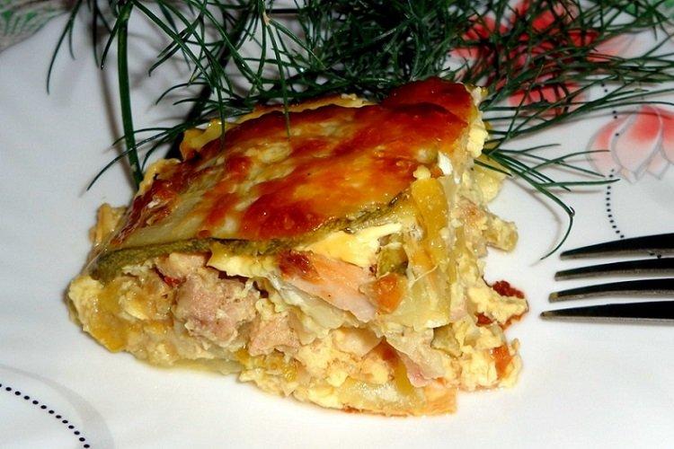 Zucchini and Chicken Casserole