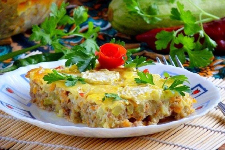 Zucchini and Bell Pepper Casserole