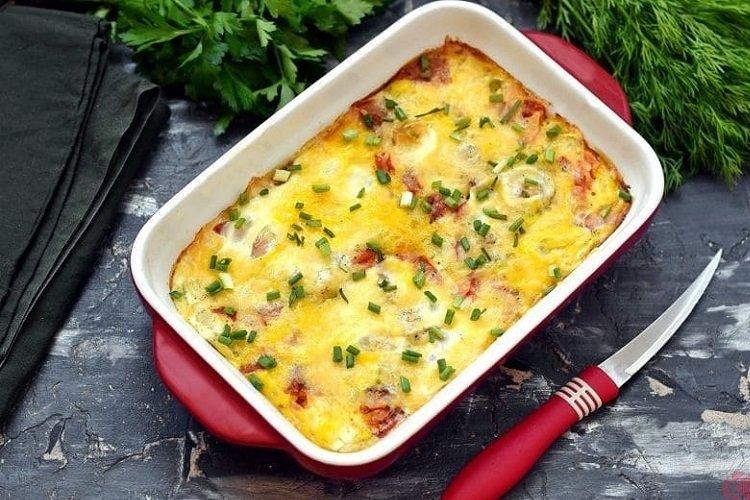 Zucchini and Sausage Casserole