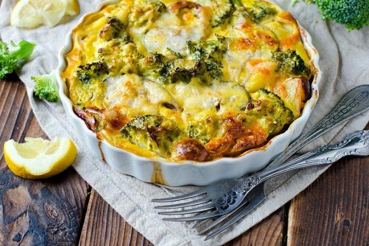 Zucchini and Fish Casserole