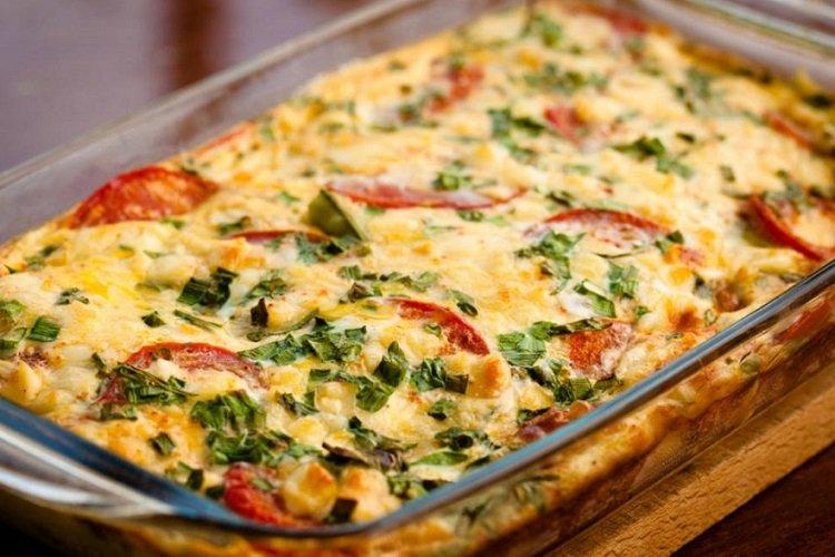 Tomato and Zucchini Casserole