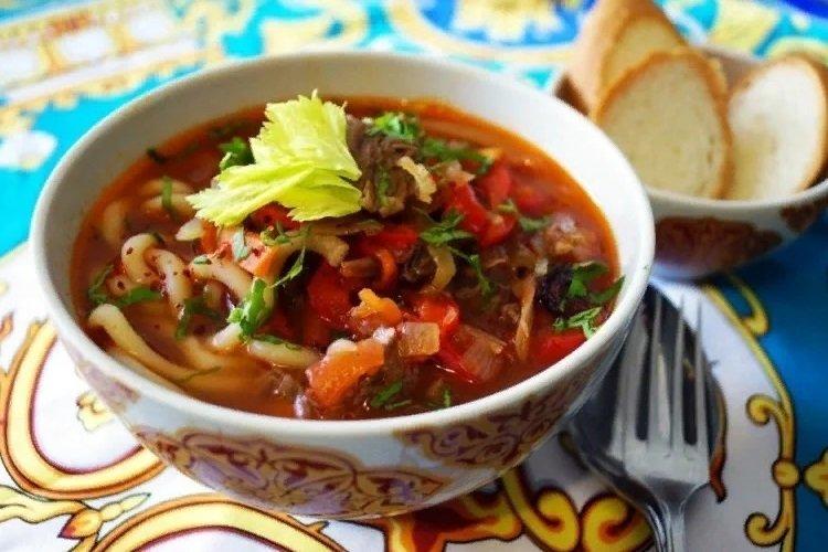 Beef Lagman with Beans