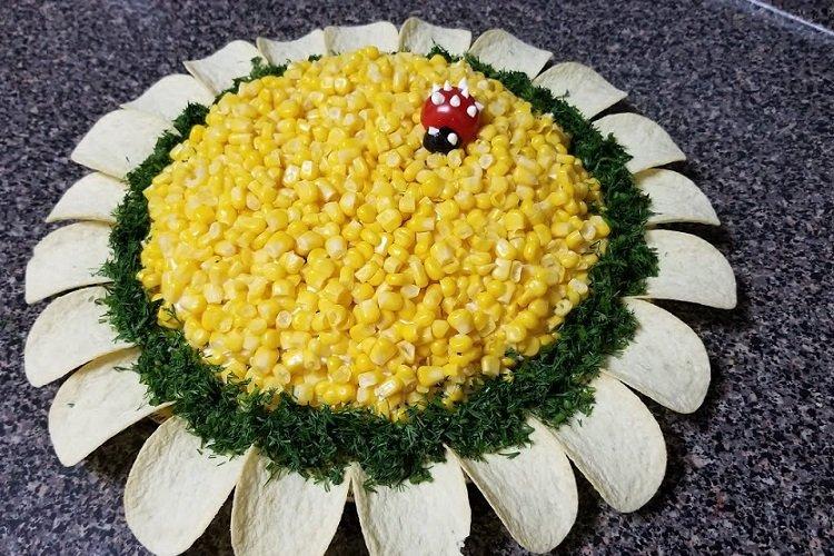 Salat „Sonnenblume“