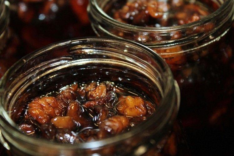 Pine Cone Jam with Walnuts