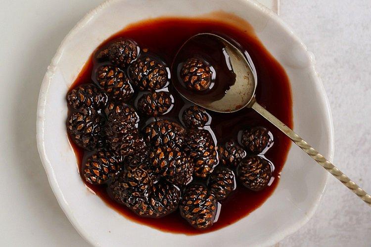 Pine Cone Jam with Spices