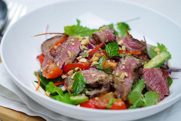 Beef and Vegetable Salad