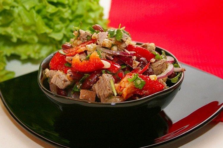 Red Bean and Beef Salad