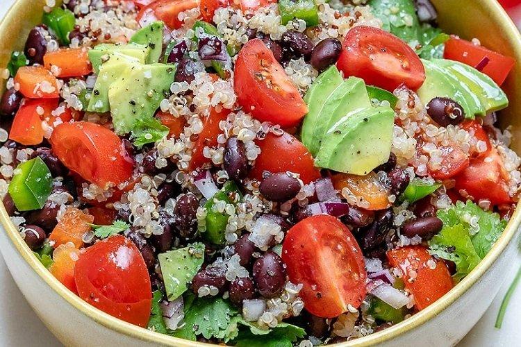 Red Bean and Quinoa Salad