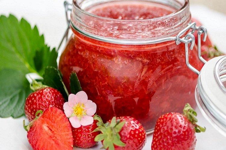 Klassische Erdbeermarmelade