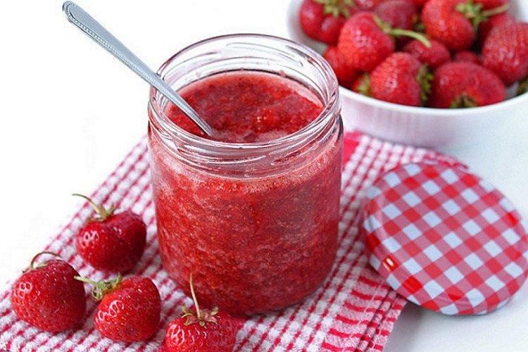 Erdbeermarmelade ohne Kochen