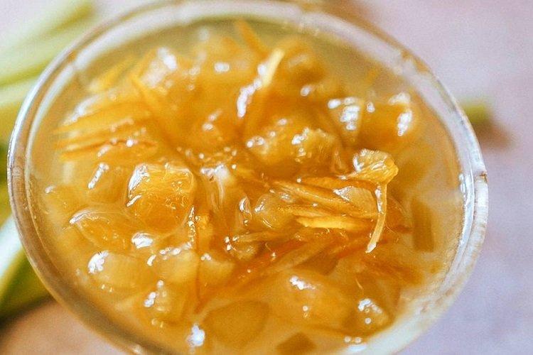 Klassische Rhabarbermarmelade