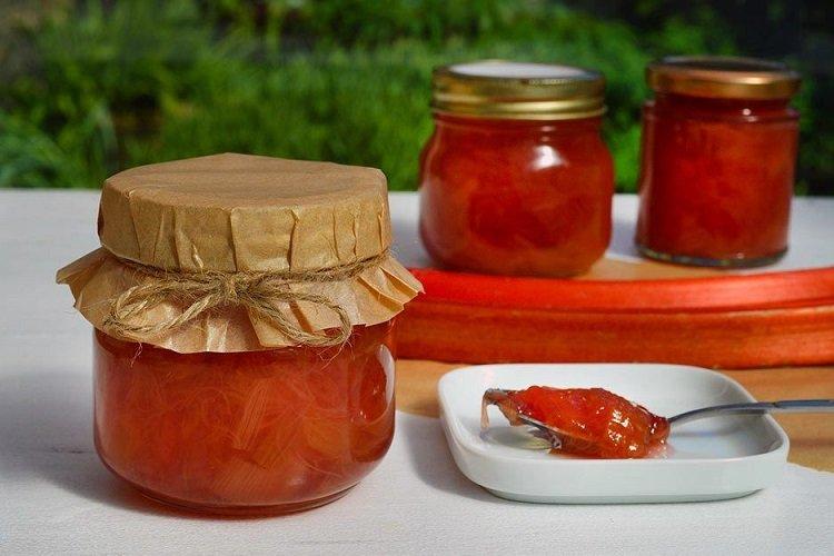 Rhabarbermarmelade im Multikocher
