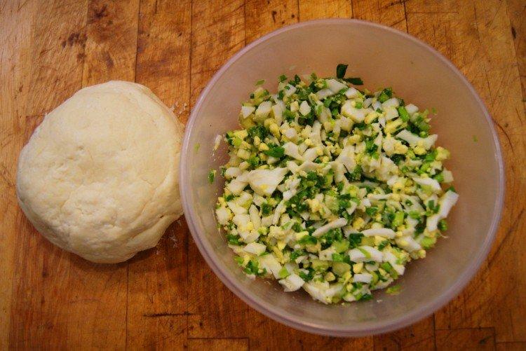 Egg and Green Onion Filling