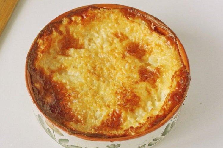 Baked Millet Porridge with Milk