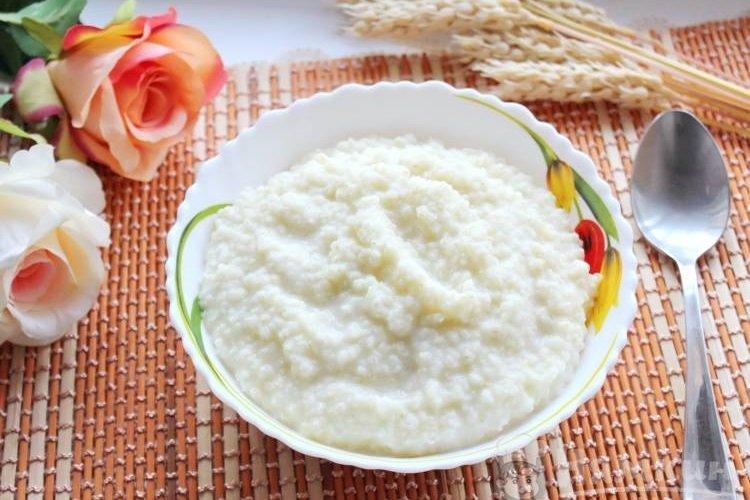 Millet Porridge with Milk in a Multicooker