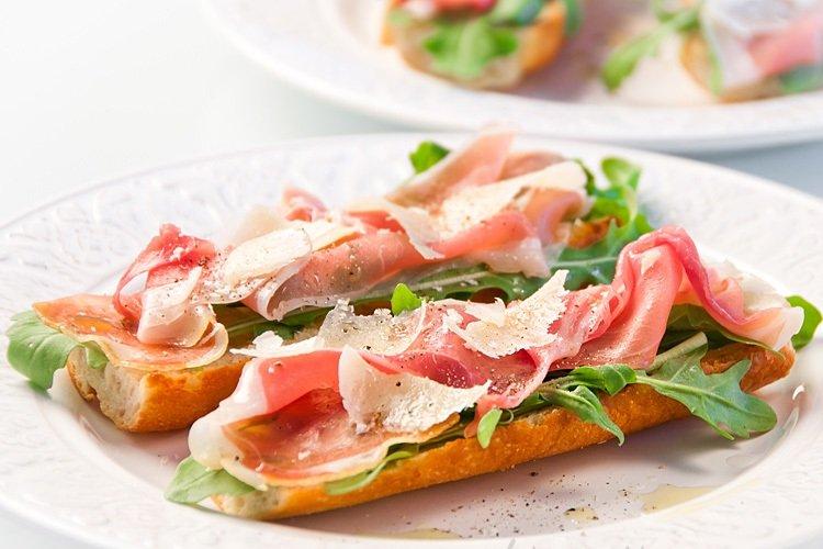 Bruschetta with Bacon