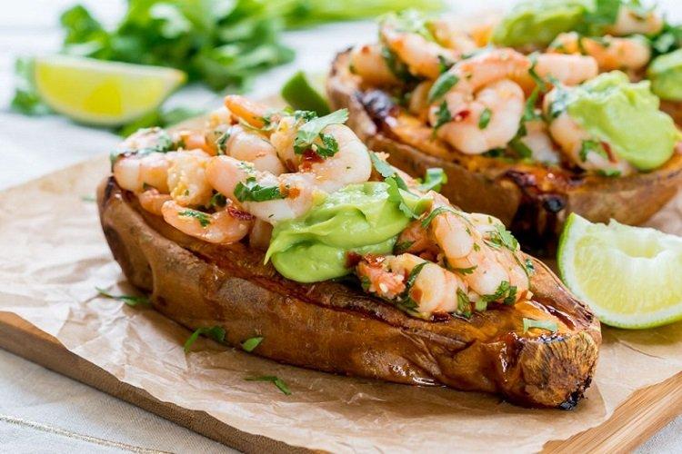 Bruschetta with Shrimp