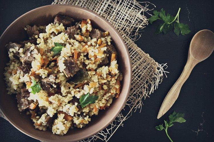 Millet Porridge with Beef