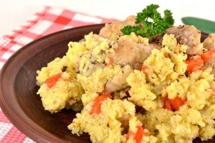 Millet Porridge with Chicken