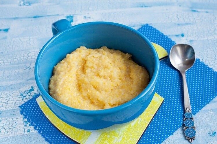 Maisbrei mit Grieß