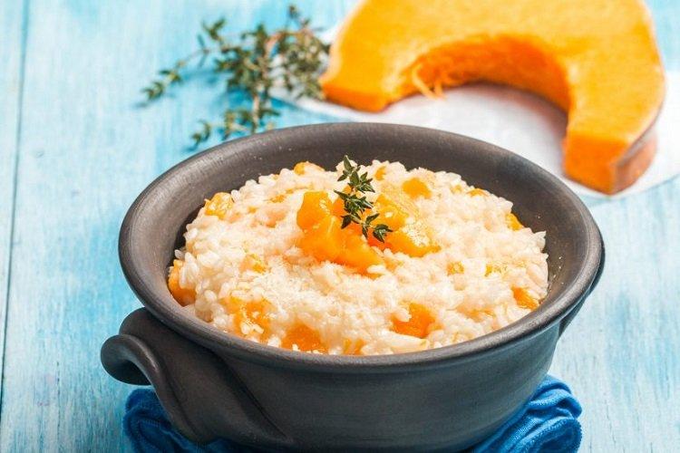 Rice Porridge with Pumpkin