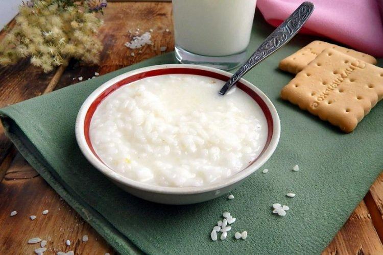 Liquid Rice Porridge with Milk