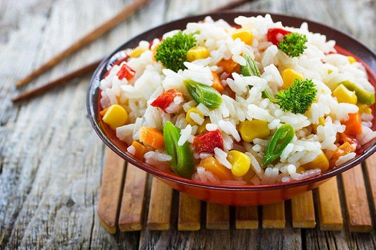 Rice Porridge with Vegetables