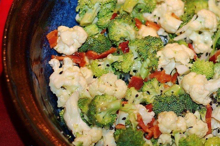 Ensalada de brócoli para el invierno