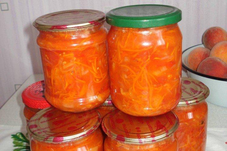 Ensalada de zanahoria para el invierno