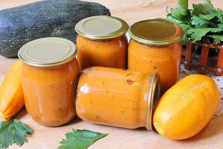 Caviar de calabacín en bolsa de asar